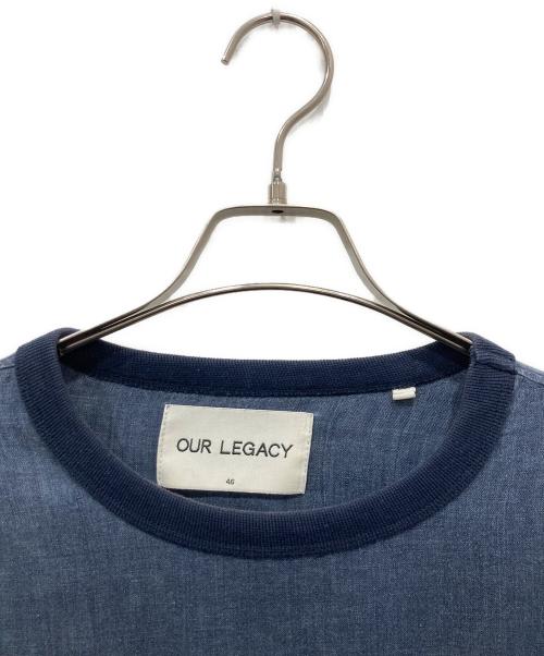 OUR LEGACY（アワーレガシー）OUR LEGACY (アワーレガシー) リネンカットソー インディゴ サイズ:46の古着・服飾アイテム