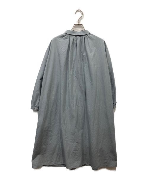 HUIS（ハウス）HUIS (ハウス) 長袖ワンピース ブルー サイズ:Freeの古着・服飾アイテム