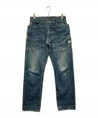 SASSAFRASササフラス）の古着「Fall Leaf Pants」｜インディゴ