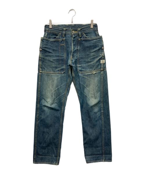 SASSAFRAS（ササフラス）SASSAFRAS (ササフラス) Fall Leaf Pants インディゴ サイズ:XSの古着・服飾アイテム