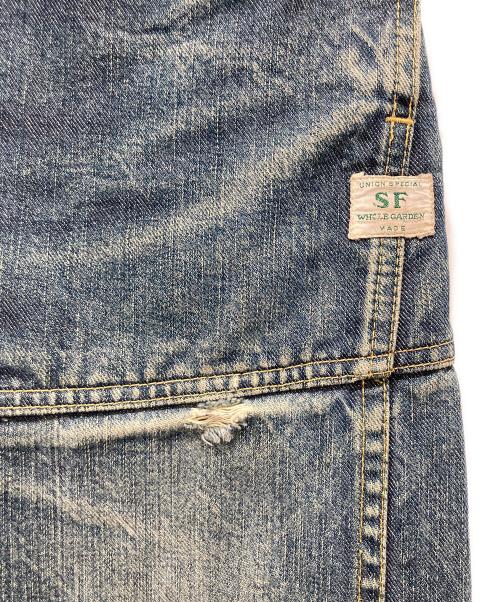 SASSAFRAS（ササフラス）SASSAFRAS (ササフラス) Fall Leaf Pants インディゴ サイズ:XSの古着・服飾アイテム