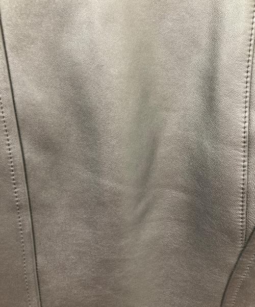 edition（エディション）edition (エディション) ラムレザーダブルライダースジャケット ブラック サイズ:XSの古着・服飾アイテム