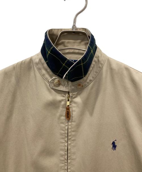 POLO RALPH LAUREN（ポロ・ラルフローレン）POLO RALPH LAUREN (ポロ・ラルフローレン) スイングトップ ベージュ サイズ:Sの古着・服飾アイテム