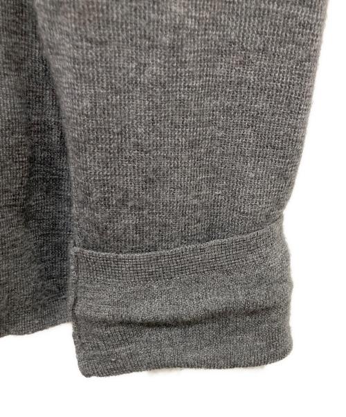 Y's for men（ワイズフォーメン）Y's for men (ワイズフォーメン) 襟付ウールニット グレー サイズ:３の古着・服飾アイテム