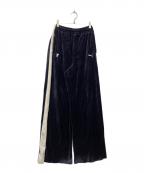 PUMA×masuプーマ×エムエーエスユー）の古着「T7 WIDE TRACK PANTS」｜ネイビー