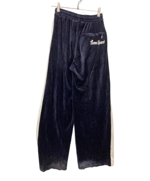 PUMA（プーマ）PUMA (プーマ) masu (エムエーエスユー) T7 WIDE TRACK PANTS ネイビー サイズ:Sの古着・服飾アイテム