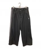 HIROKI TSUZUKIヒロキツズキ）の古着「DOUBLE WAIST TRACK PANTS」｜ブラック