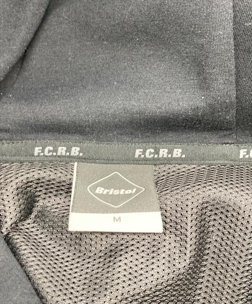 F.C.R.B.（エフシーレアルブリストル）F.C.R.B. (エフシーレアルブリストル) VENTILATION HOODIE ブラック×カーキ サイズ:Mの古着・服飾アイテム