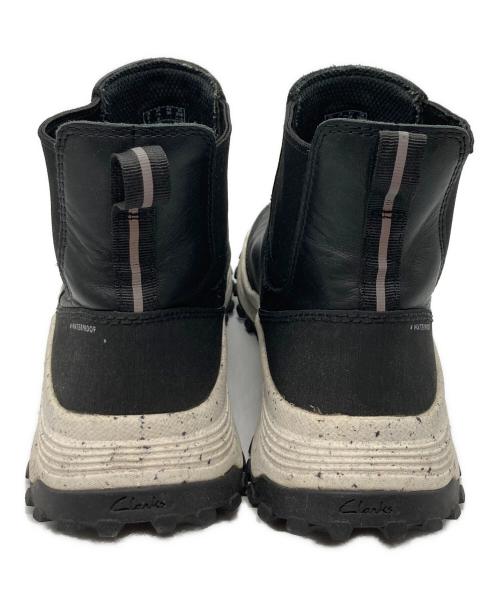 CLARKS（クラークス）CLARKS (クラークス) サイドゴアブーツ ブラック サイズ:23.5ｃｍの古着・服飾アイテム