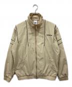 adidas Originalsアディダスオリジナル）の古着「カットライン トラックトップ」｜ベージュ