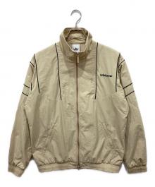 adidas Originals（アディダスオリジナル）の古着「カットライン トラックトップ」｜ベージュ