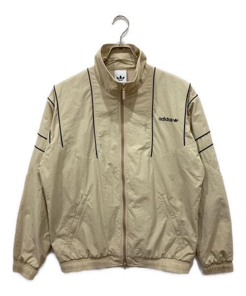 adidas Originals（アディダスオリジナル）adidas Originals (アディダスオリジナル) カットライン トラックトップ ベージュ サイズ:Sの古着・服飾アイテム