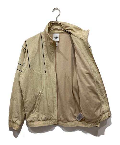 adidas Originals（アディダスオリジナル）adidas Originals (アディダスオリジナル) カットライン トラックトップ ベージュ サイズ:Sの古着・服飾アイテム