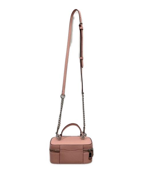 COACH（コーチ）COACH (コーチ) トレイン ケース クロスボディ ピンクの古着・服飾アイテム