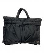 PORTERポーター）の古着「TANKER SHORT HELMETBAG」｜ブラック