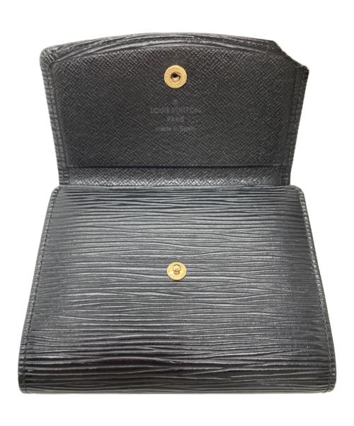 LOUIS VUITTON（ルイ ヴィトン）LOUIS VUITTON (ルイ ヴィトン) エピ カードケース  ブラックの古着・服飾アイテム