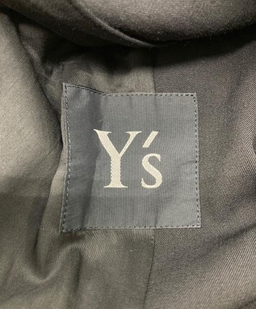 Y's（ワイズ）Y's (ワイズ) ウールギャバ3Bジャケット ブラック サイズ:Freeの古着・服飾アイテム
