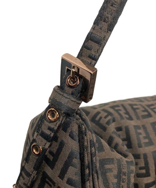 FENDI（フェンディ）FENDI (フェンディ) ズッキーノ　マンマバケット ブラウンの古着・服飾アイテム