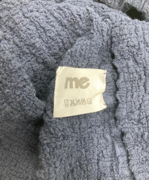 me ISSEY MIYAKE（ミーイッセイ ミヤケ）me ISSEY MIYAKE (ミーイッセイ ミヤケ) カリフラワージップアップジャケット ネイビー サイズ:Freeの古着・服飾アイテム
