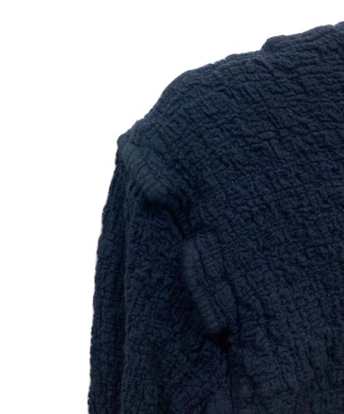 me ISSEY MIYAKE（ミーイッセイ ミヤケ）me ISSEY MIYAKE (ミーイッセイ ミヤケ) カリフラワージップアップジャケット ネイビー サイズ:Freeの古着・服飾アイテム