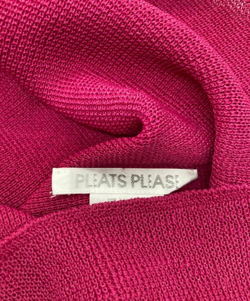 PLEATS PLEASE（プリーツプリーズ）PLEATS PLEASE (プリーツプリーズ) カーディガン ピンク サイズ:3の古着・服飾アイテム