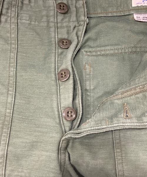 orSlow（オアスロウ）orSlow (オアスロウ) ベイカーパンツ カーキ サイズ:XSの古着・服飾アイテム