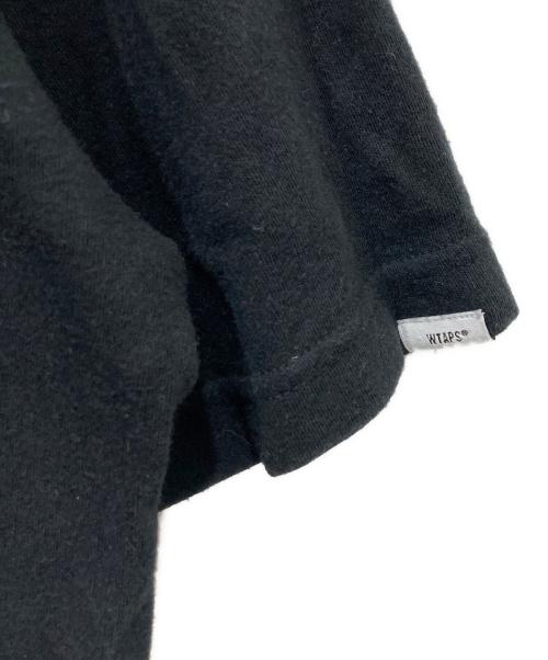 WTAPS（ダブルタップス）WTAPS (ダブルタップス) 刺繍ロゴTシャツ ブラック サイズ:X02の古着・服飾アイテム