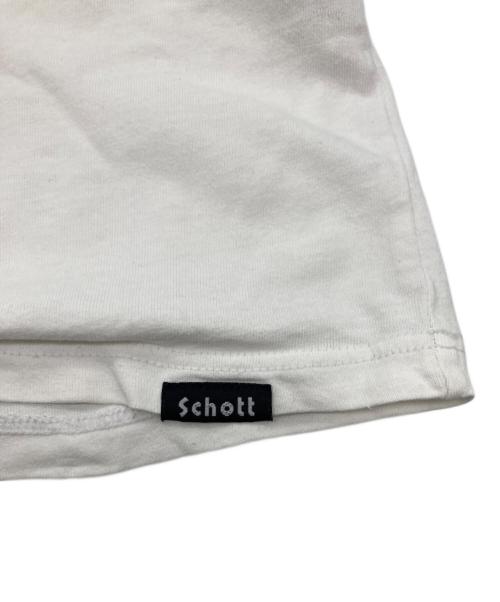 stussy（ステューシー）stussy (ステューシー) Schott (ショット) Joey Ramone フォトTシャツ ホワイト サイズ:Mの古着・服飾アイテム