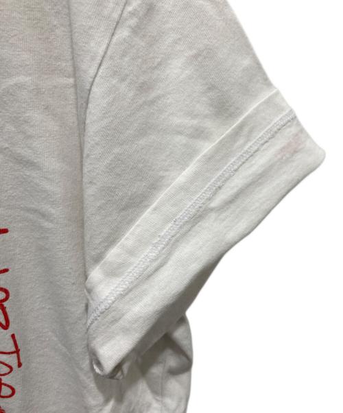 stussy（ステューシー）stussy (ステューシー) Schott (ショット) Joey Ramone フォトTシャツ ホワイト サイズ:Mの古着・服飾アイテム