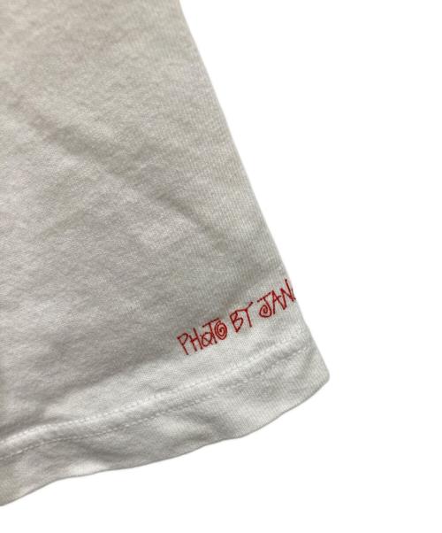 stussy（ステューシー）stussy (ステューシー) Schott (ショット) Joey Ramone フォトTシャツ ホワイト サイズ:Mの古着・服飾アイテム