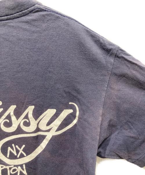 stussy（ステューシー）stussy (ステューシー) プリントTシャツ ネイビー サイズ:Mの古着・服飾アイテム