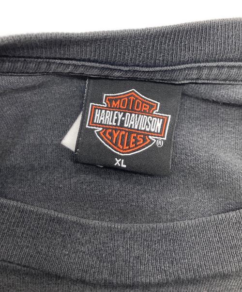 HARLEY-DAVIDSON（ハーレーダビッドソン）HARLEY-DAVIDSON (ハーレーダビッドソン) プリントTシャツ ブラック サイズ:XLの古着・服飾アイテム