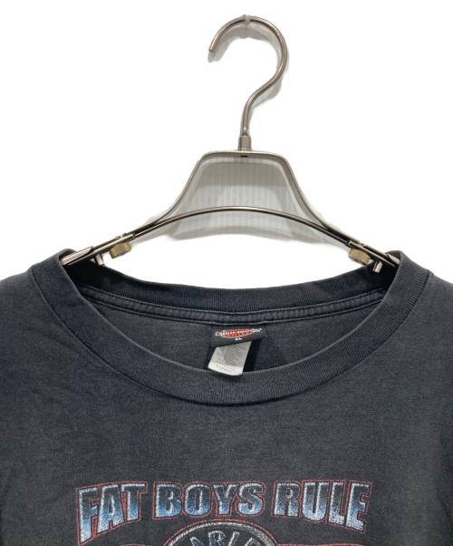 HARLEY-DAVIDSON（ハーレーダビッドソン）HARLEY-DAVIDSON (ハーレーダビッドソン) プリントTシャツ ブラック サイズ:XLの古着・服飾アイテム