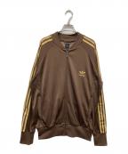 adidas Originalsアディダスオリジナル）の古着「トラックジャケット」｜ブラウン