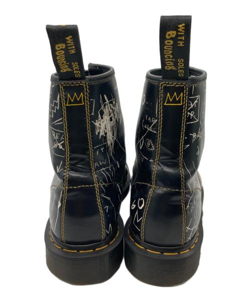 Dr.Martens（ドクターマーチン）Dr.Martens (ドクターマーチン) BASQUIAT 8ホールブーツ ブラック サイズ:UK8の古着・服飾アイテム