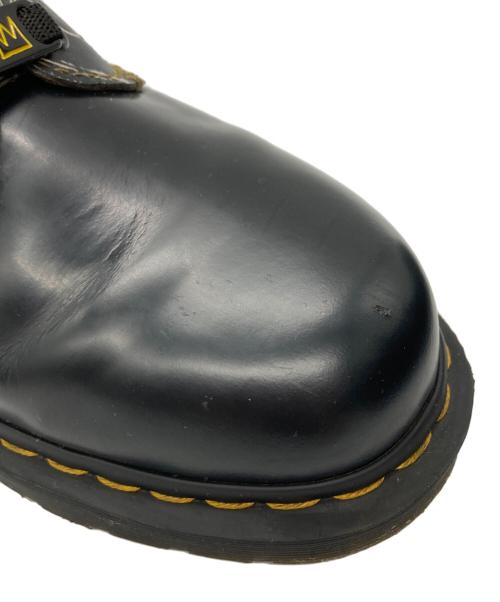 Dr.Martens（ドクターマーチン）Dr.Martens (ドクターマーチン) BASQUIAT 8ホールブーツ ブラック サイズ:UK8の古着・服飾アイテム