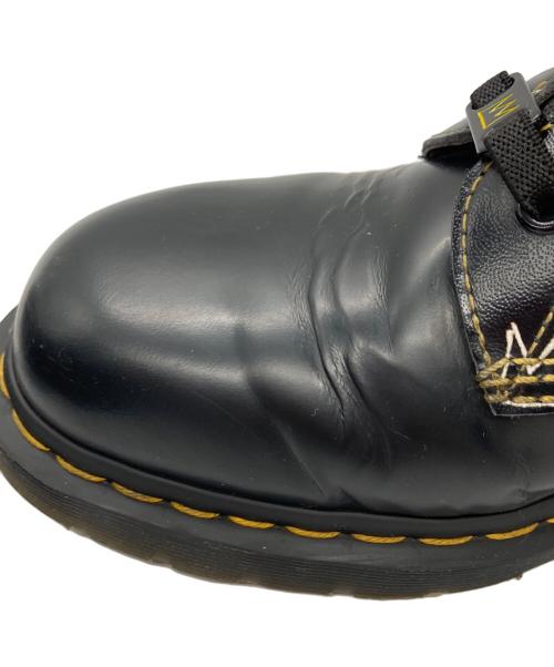 Dr.Martens（ドクターマーチン）Dr.Martens (ドクターマーチン) BASQUIAT 8ホールブーツ ブラック サイズ:UK8の古着・服飾アイテム