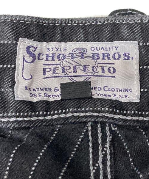 SCHOTT BROS.（ショット）SCHOTT BROS. (ショット) オールドヒッコリー デニムパンツ ブラック サイズ:32の古着・服飾アイテム