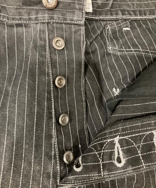 SCHOTT BROS.（ショット）SCHOTT BROS. (ショット) オールドヒッコリー デニムパンツ ブラック サイズ:32の古着・服飾アイテム