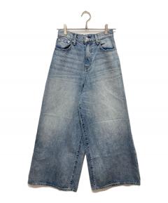 中古・古着通販】Ameri (アメリ) LACE DOCKING FADE DENIM PANTS