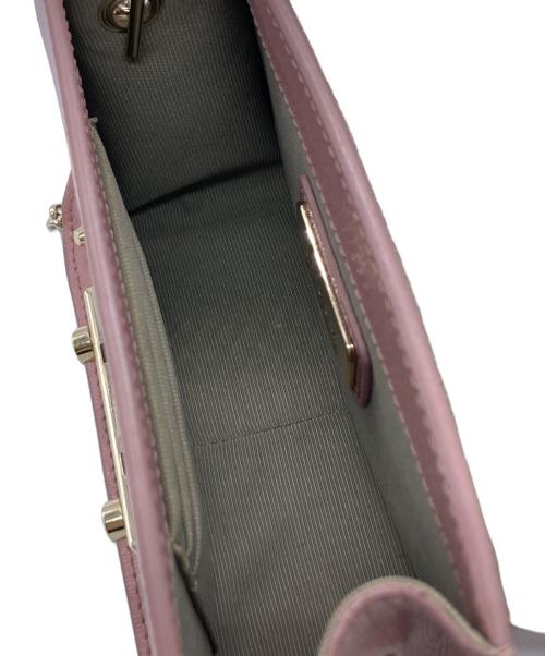 FURLA（フルラ）FURLA (フルラ) メトロポリタンスタッズショルダーバッグ ピンクの古着・服飾アイテム