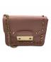 FURLA（フルラ）の古着「メトロポリタンスタッズショルダーバッグ」｜ピンク
