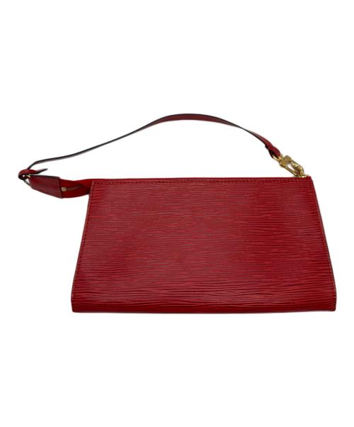LOUIS VUITTON（ルイ ヴィトン）LOUIS VUITTON (ルイ ヴィトン) エピ ポシェット・アクセソワールポーチ レッドの古着・服飾アイテム