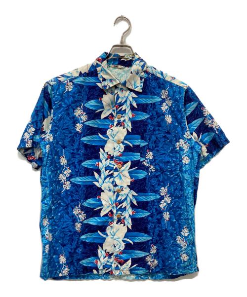 KAMEHAMEHA（カメハメハ）KAMEHAMEHA (カメハメハ) アロハシャツ ブルー サイズ:Mの古着・服飾アイテム