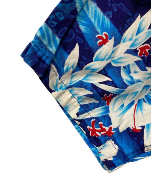 KAMEHAMEHA（カメハメハ）KAMEHAMEHA (カメハメハ) アロハシャツ ブルー サイズ:Mの古着・服飾アイテム