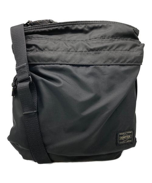 PORTER（ポーター）PORTER (ポーター) FORCE SHOULDER BAG ブラックの古着・服飾アイテム