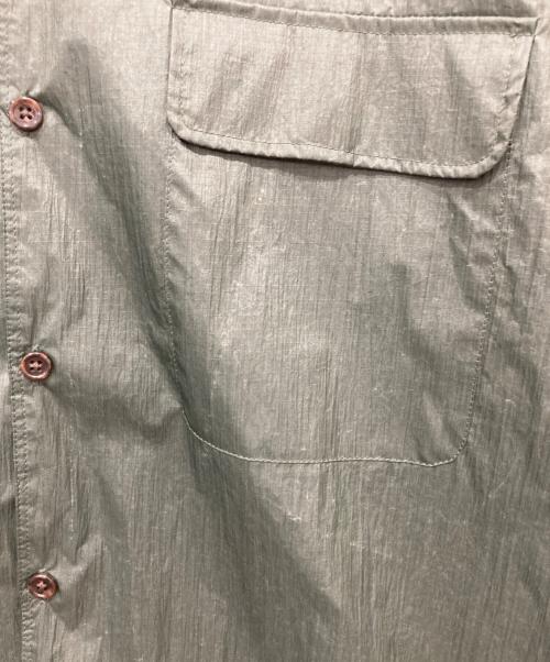 santaku（サンタク）santaku (サンタク) ナイロンシャツジャケット カーキ サイズ:Mの古着・服飾アイテム