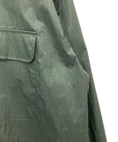 santaku（サンタク）santaku (サンタク) ナイロンシャツジャケット カーキ サイズ:Mの古着・服飾アイテム