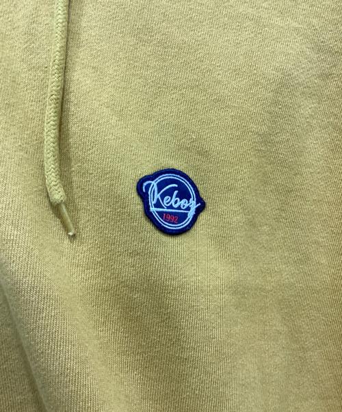 KEBOZ（ケボズ）KEBOZ (ケボズ) ジップパーカー イエロー サイズ:XXLの古着・服飾アイテム