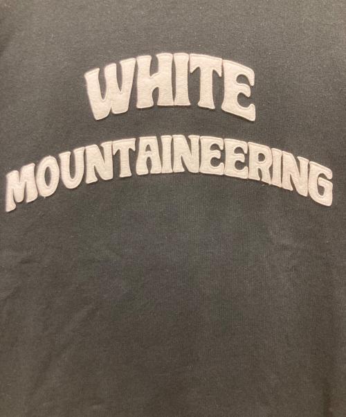 WHITE MOUNTAINEERING（ホワイトマウンテ二アニング）WHITE MOUNTAINEERING (ホワイトマウンテ二アニング) LOGO APPLIQUED L/S T-SHIRT ブラック サイズ:3の古着・服飾アイテム